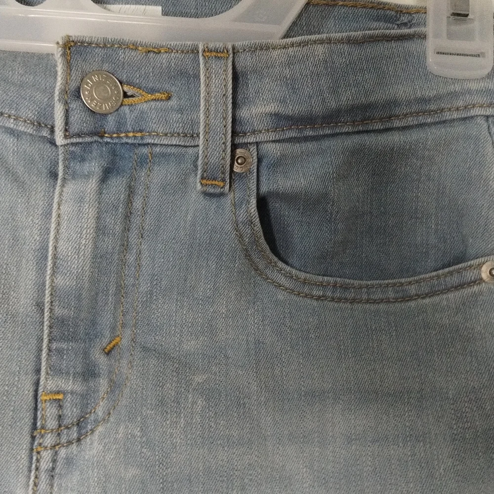 Levi's Denizen Taper Distressed Blue Jeans Size‎ 14 Regular Big Kids